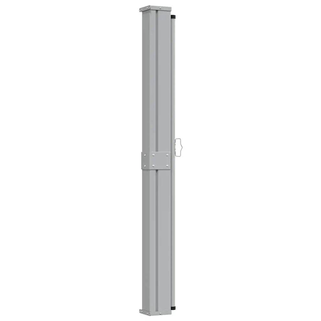 Retractable Side Awning Black 160 x 300 cm Outdoor Privacy Screen UV Tear Resistant Polyester