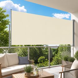 Retractable Side Awning 160 x 300 cm for Easy Shade