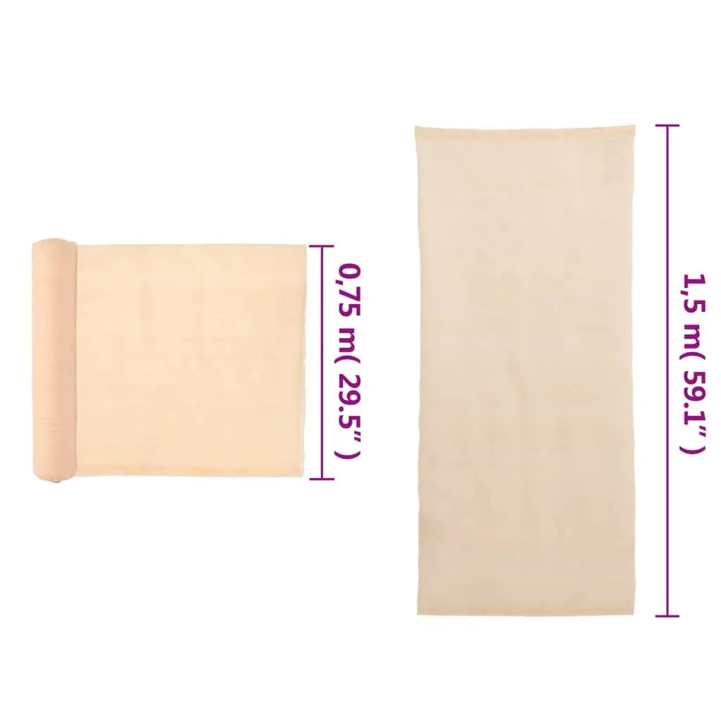 Privacy Net Beige 1.5x10m Outdoor Shade for Garden Balcony Patio Sun Protection