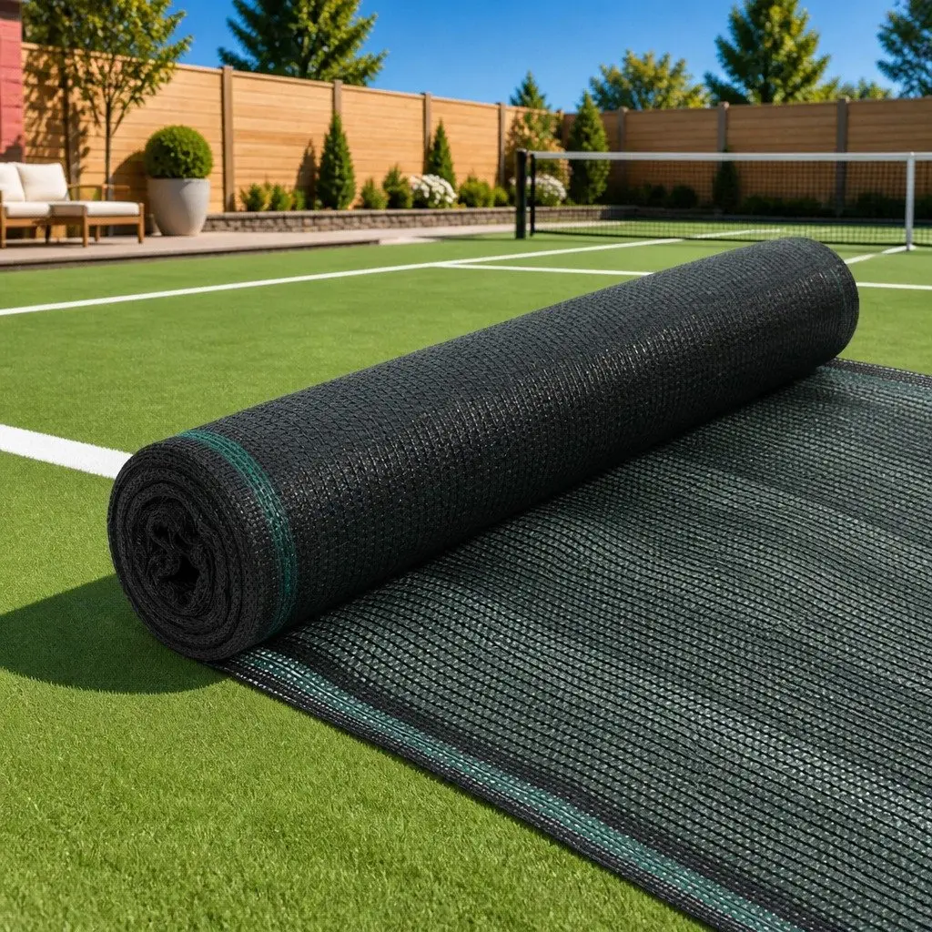 Tennis Court Screen Green 2x25m HDPE Privacy Windbreak