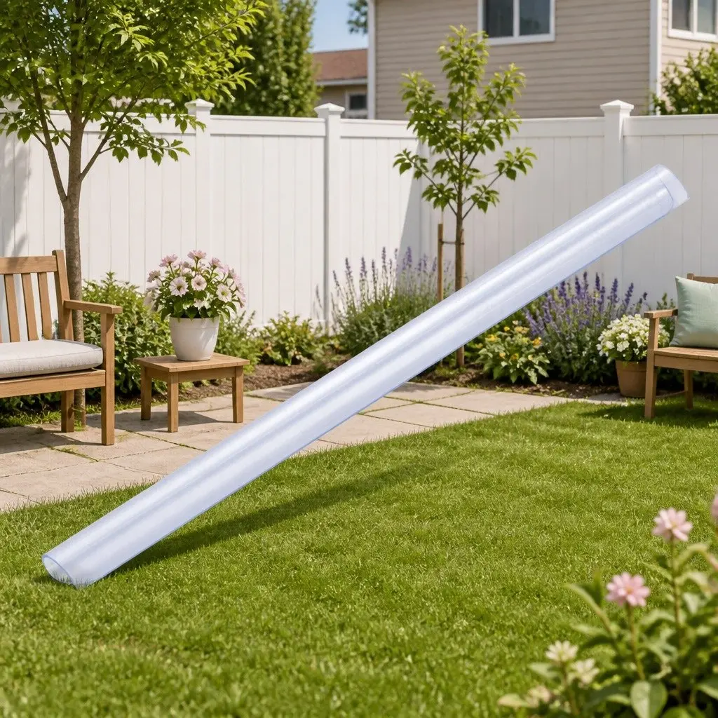 Fence Strip Clips Transparent Weather Resistant 100 Piece