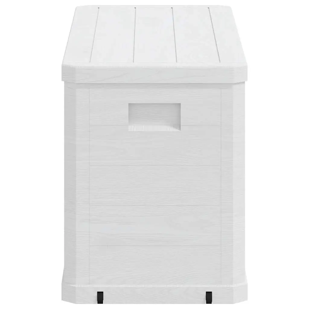 Garden Storage Box 280L Outdoor Container Grey Plastic Weatherproof Deck Patio