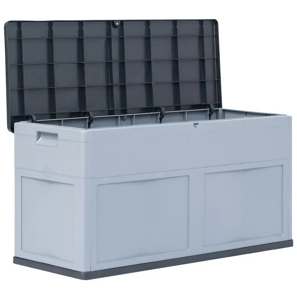 320L Garden Storage Box in Grey