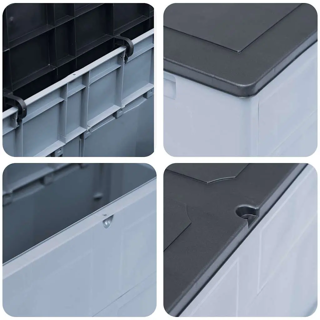 320L Garden Storage Box in Grey