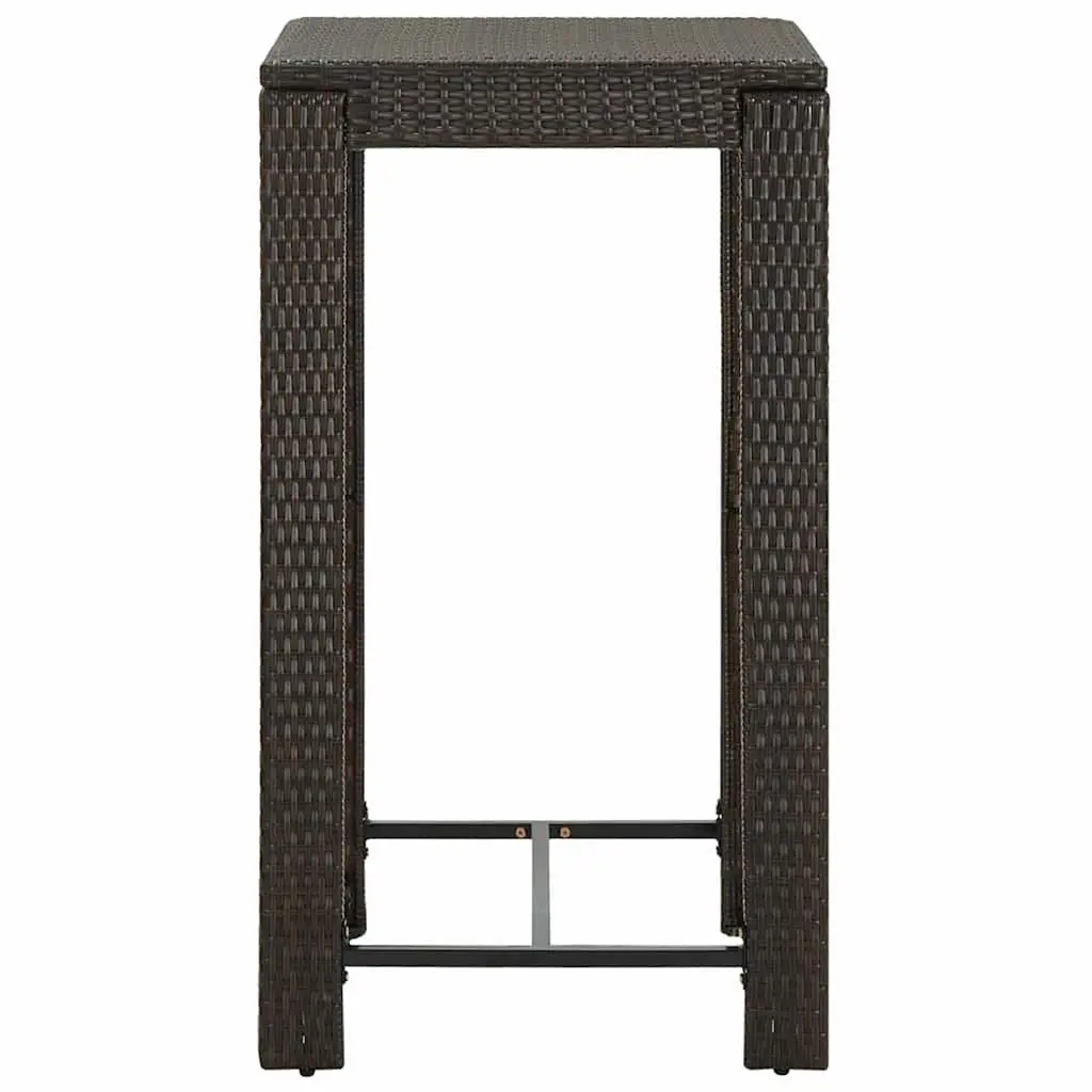 Brown Bar Table for Outdoor Enjoyment 60.5cm