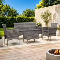 4-Piece Lounge Set for Your Outdoor Enjoyment