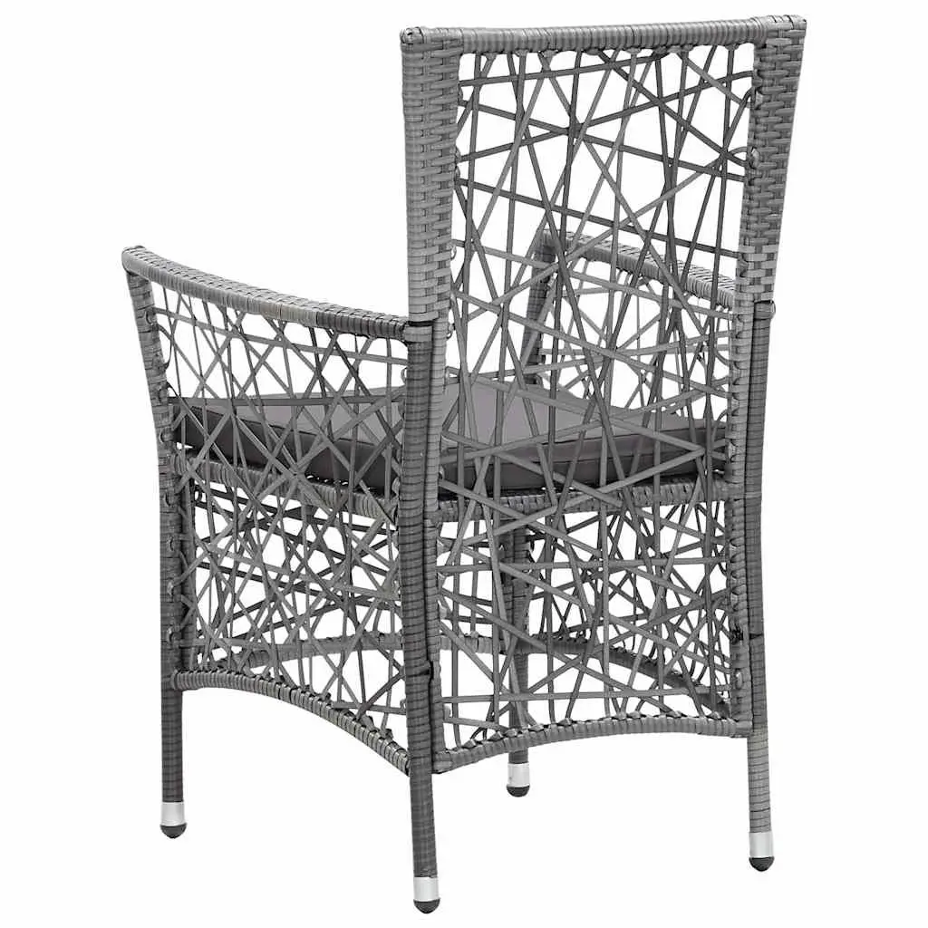 Grey Outdoor Chairs Set