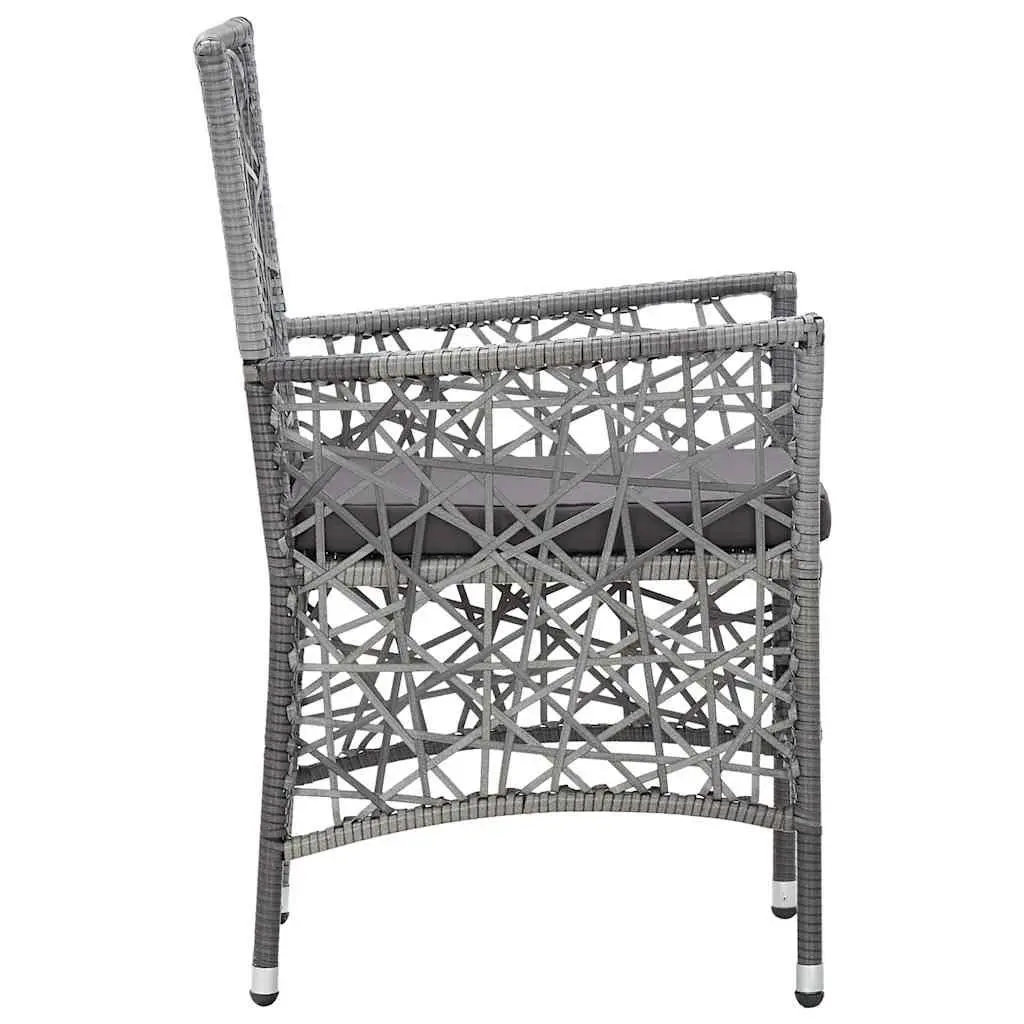 Grey Outdoor Chairs Set