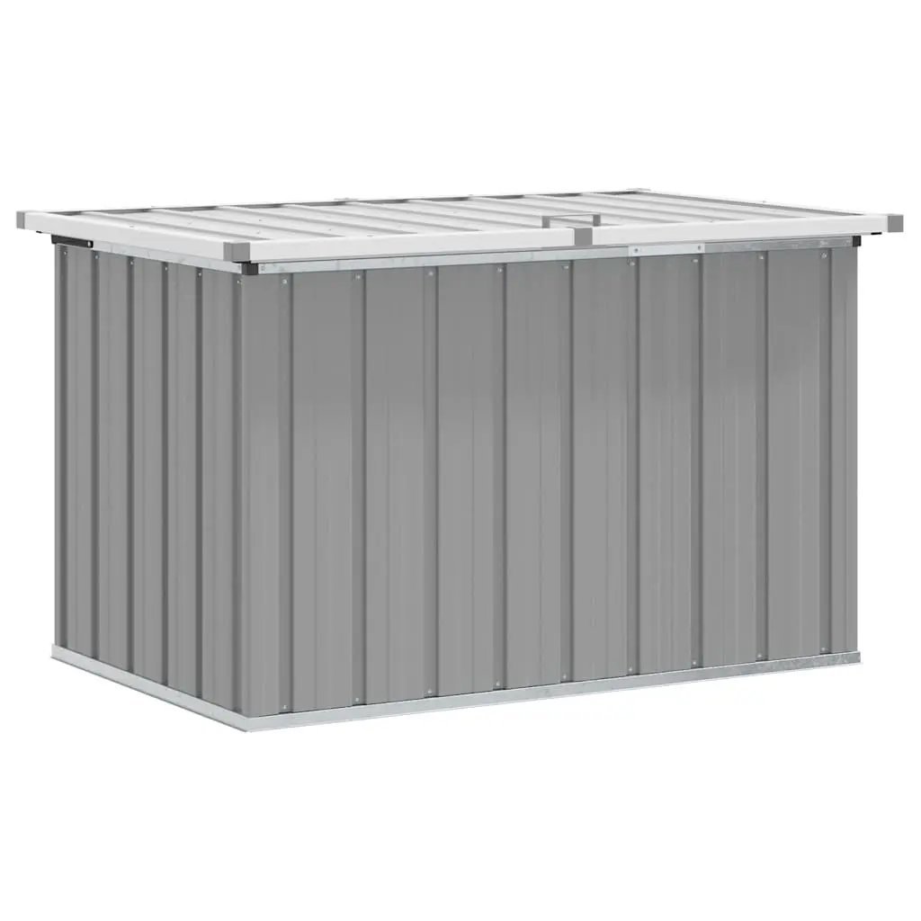 Garden Storage Box Grey Outdoor Patio Deck Cushion Chest Container Weather