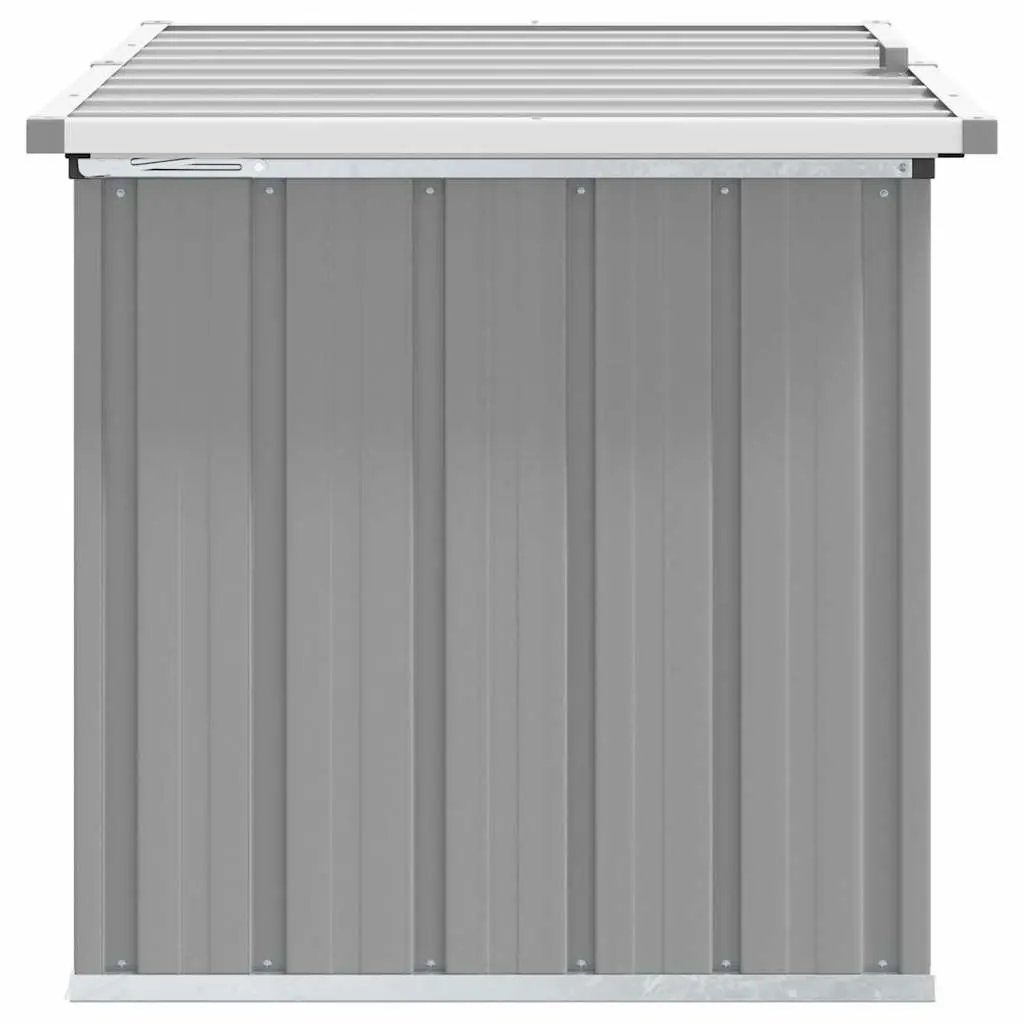 Garden Storage Box Grey Outdoor Patio Deck Cushion Chest Container Weather