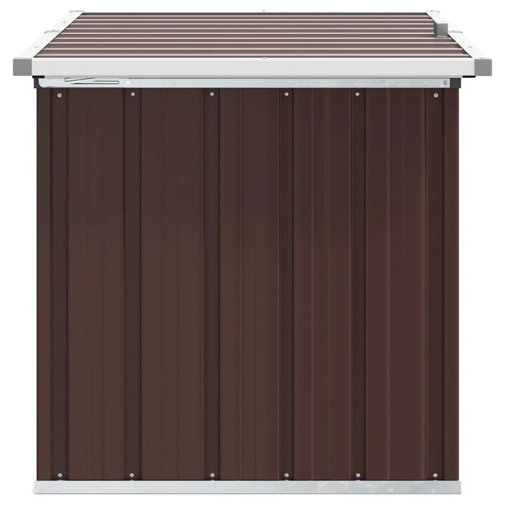 Garden Storage Box Outdoor Patio Deck Tool Equipment Container Organizer Brown