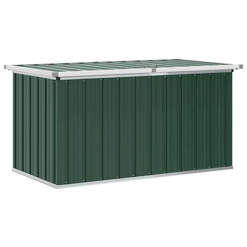 Garden Storage Box 129x67x65 cm Green