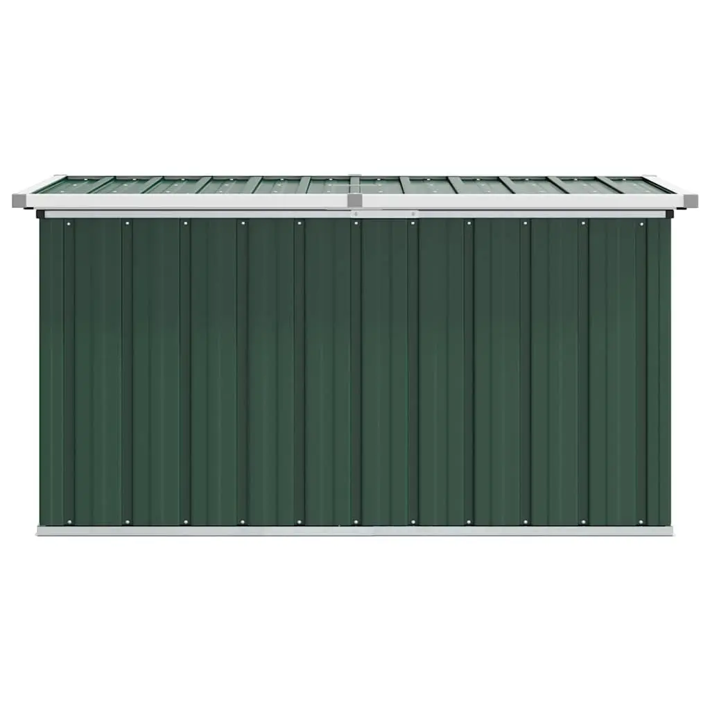 Garden Storage Box 129x67x65 cm Green