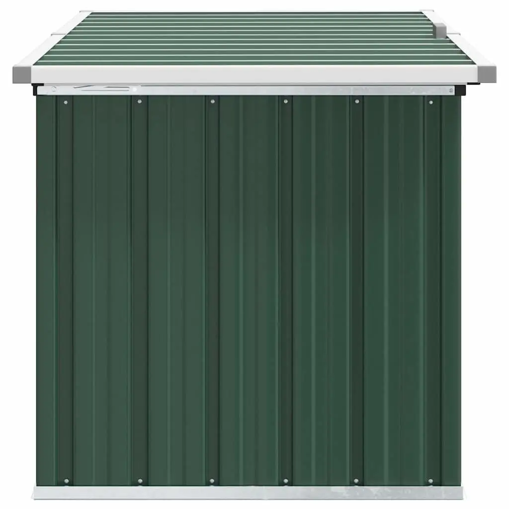Garden Storage Box 129x67x65 cm Green
