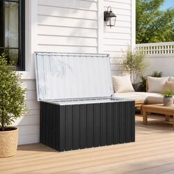 Compact Anthracite Storage Box for Outdoor Essentials