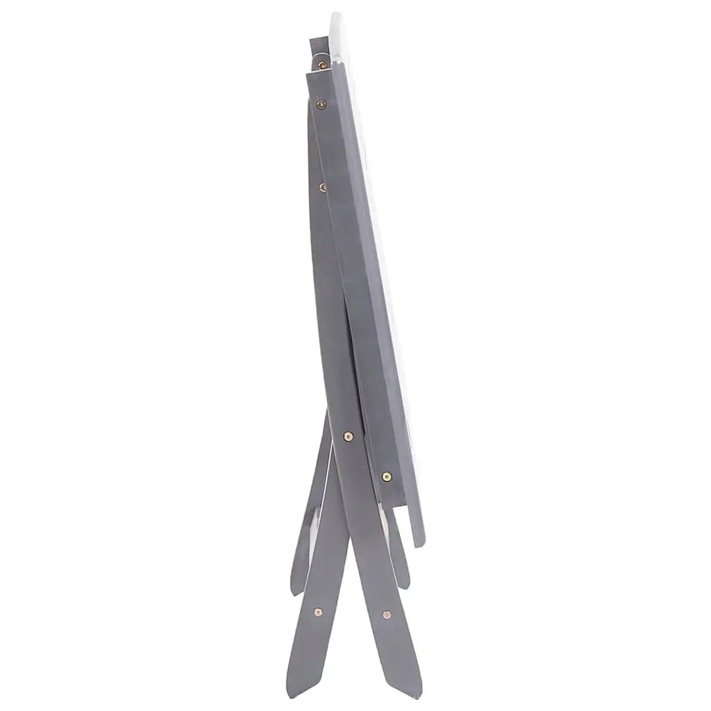 Grey Folding Outdoor Dining Table