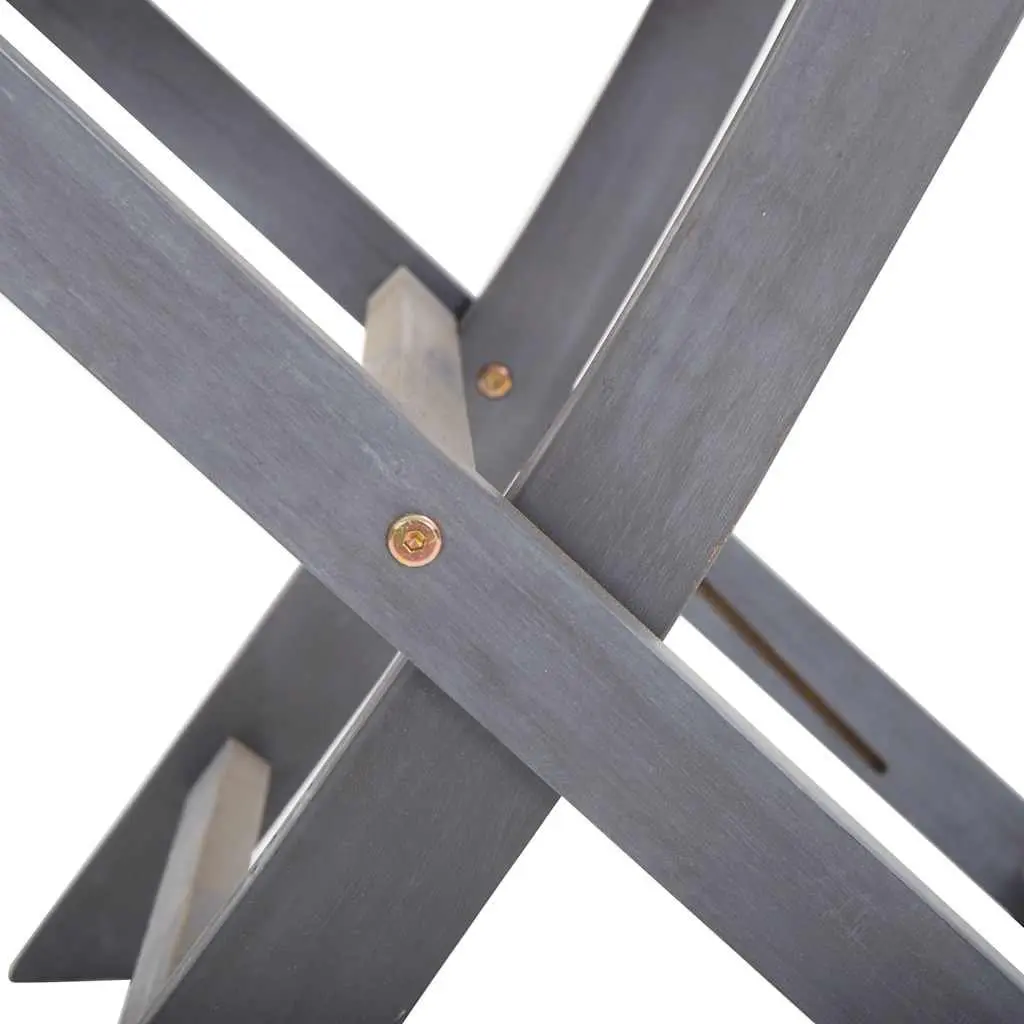 Grey Folding Outdoor Chairs
