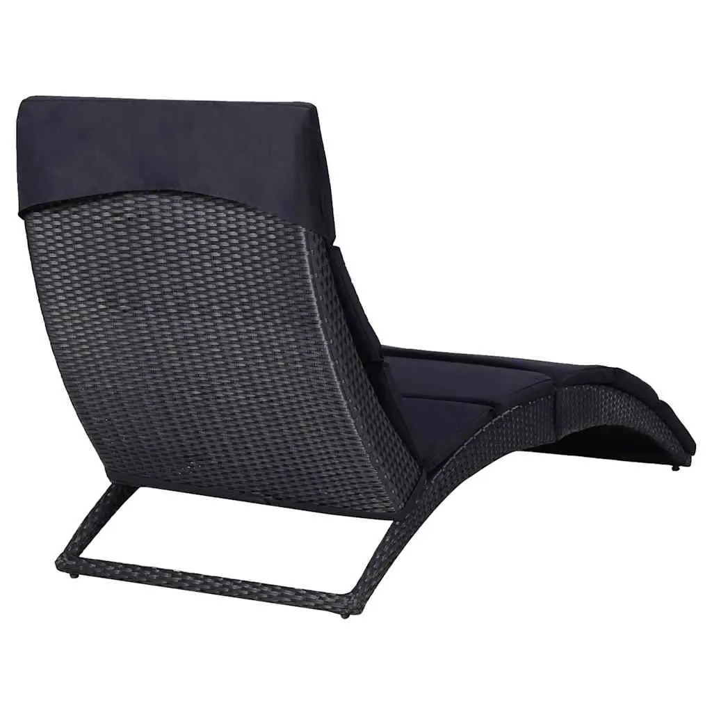 Foldable Sun Lounger with Comfort and Convenience