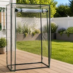Portable Walk-In Greenhouse 102x52x150cm Tomato Plant Garden Shelter Patio