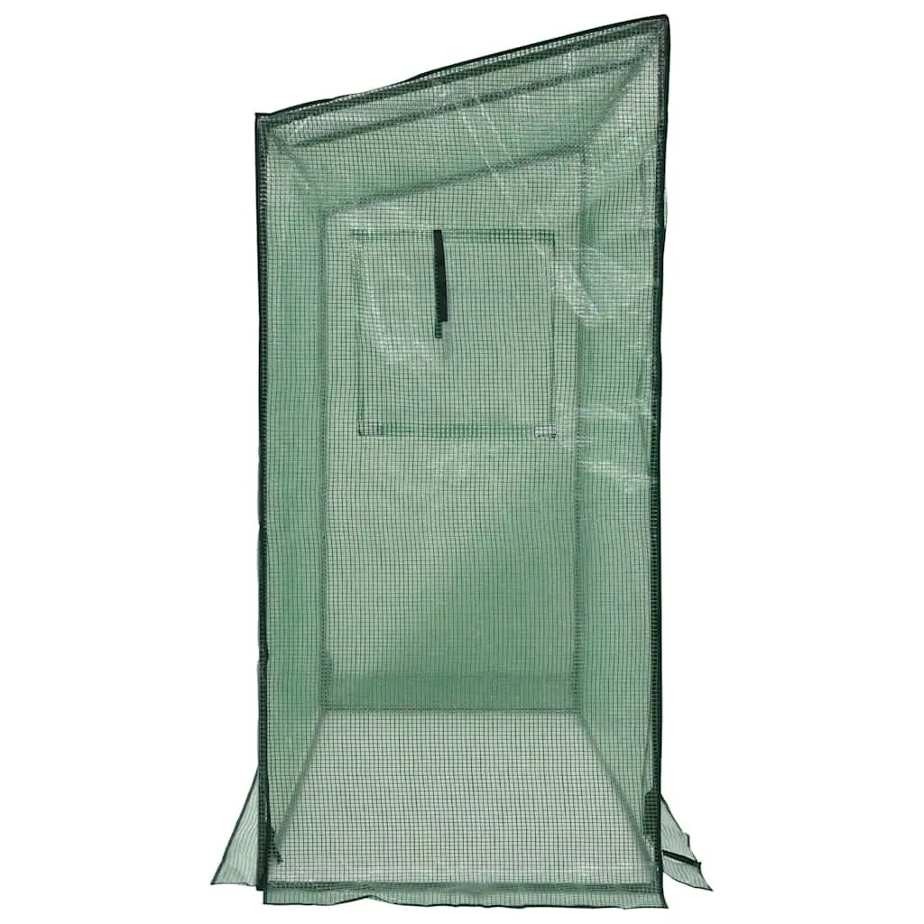 Walk-in Greenhouse Green 200x80x173cm Powder Coated Steel Frame UV Protected Portable