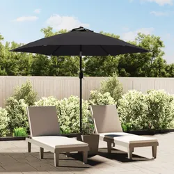 Compact 300cm Garden Parasol: Shade Made Easy