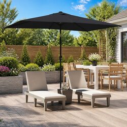 Compact and Effective Garden Parasol 300x200cm