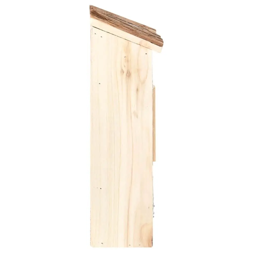 Wooden Insect Hotel Brown 30cm Butterfly House Garden Wildlife Shelter