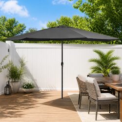 390 cm Garden Parasol Outdoor Umbrella – Easy to Use