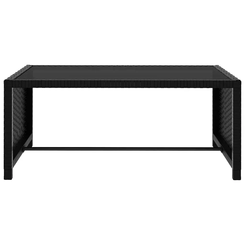 Reclining Garden Chair Set with Coffee Table
