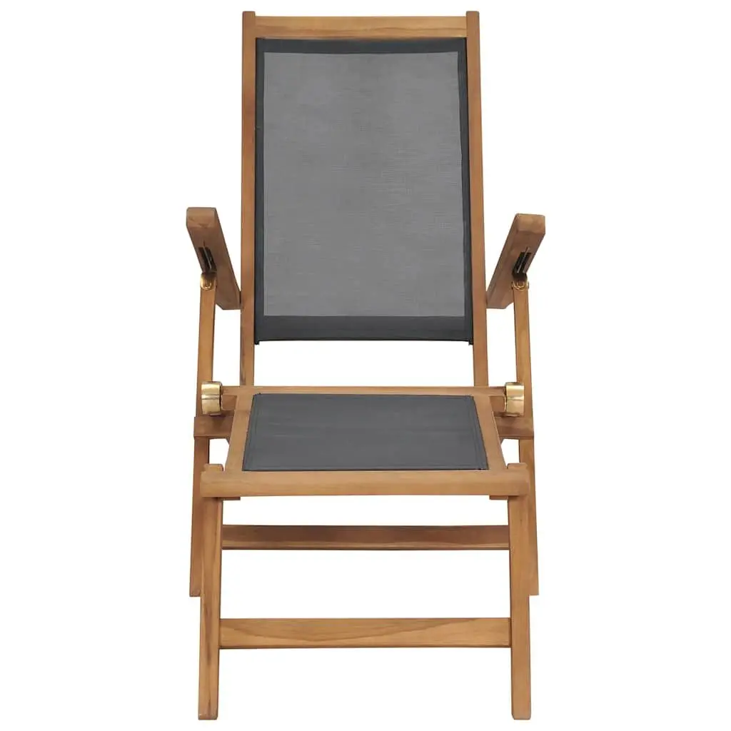 Deck Chair with Footrest Included