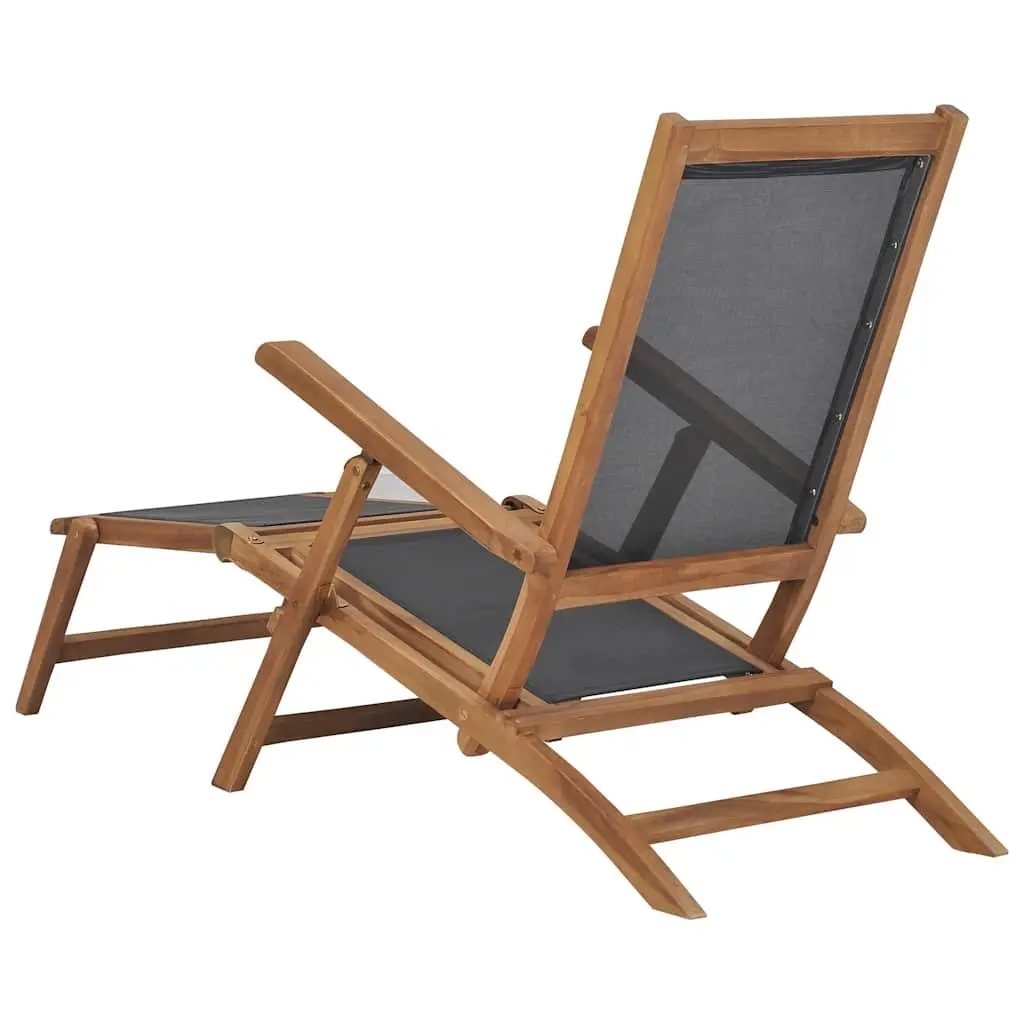 Deck Chair with Footrest Included