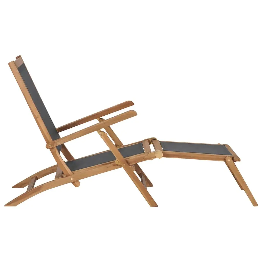 Deck Chair with Footrest Included