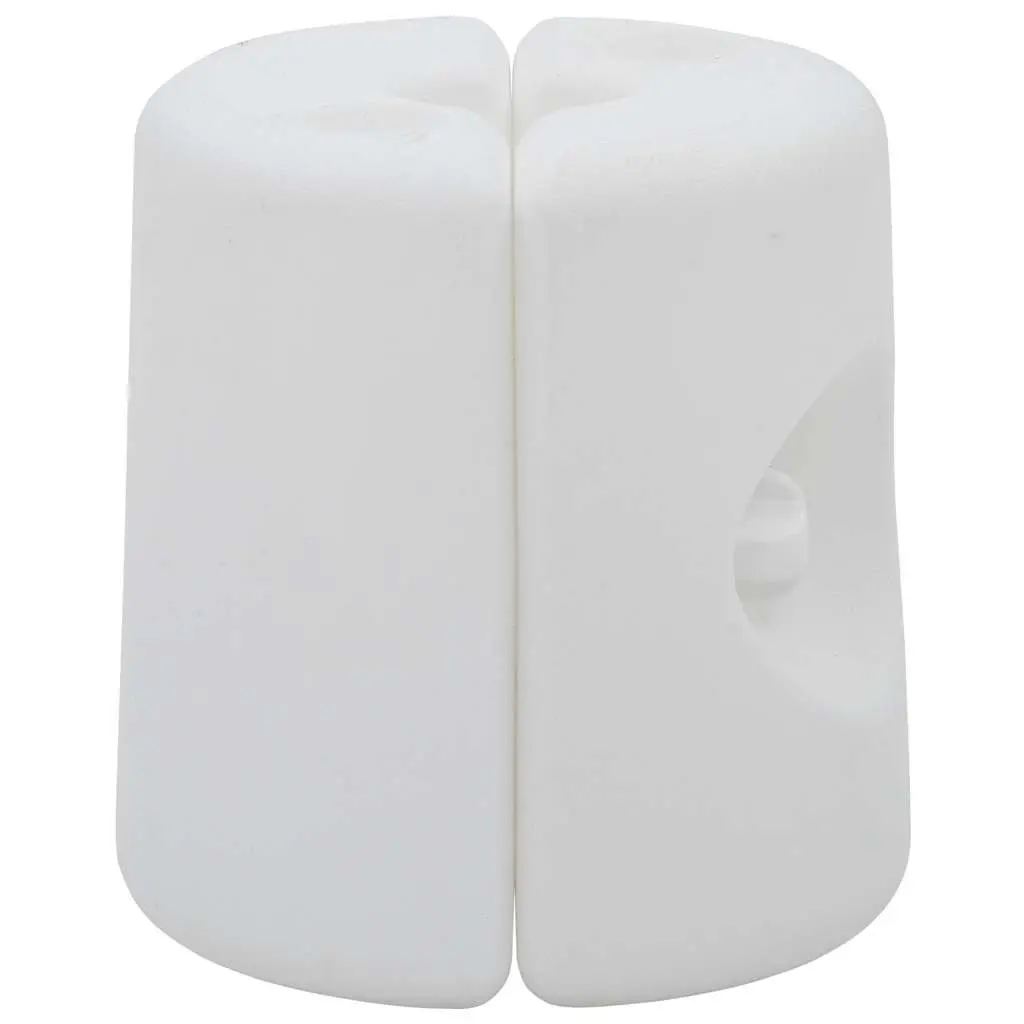 Gazebo Weights White 4 Piece Fillable Stabiliser Base for Canopy Pavilion Parasol