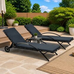 Quality Sun Lounger Set for Relaxation