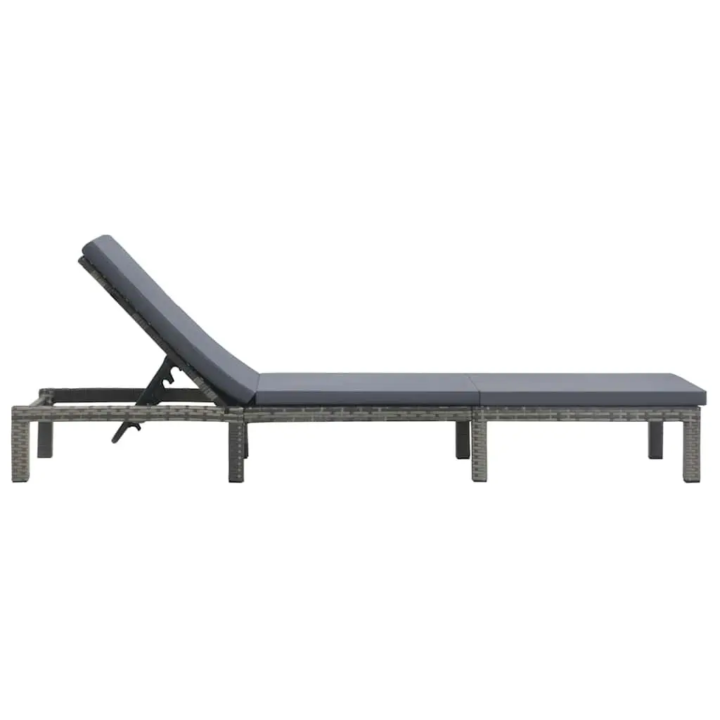Poly Rattan Sun Lounger