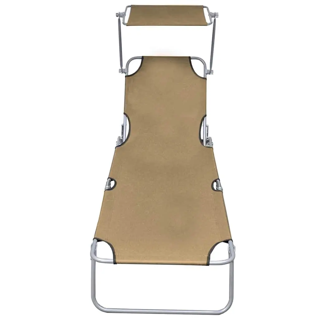 Sun Lounger with Canopy