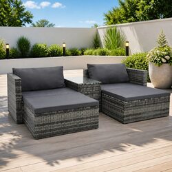 5-Piece Garden Lounge Set: Stylish and Durable
