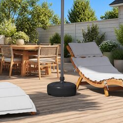 Compact Umbrella Base with Versatile Filling Options