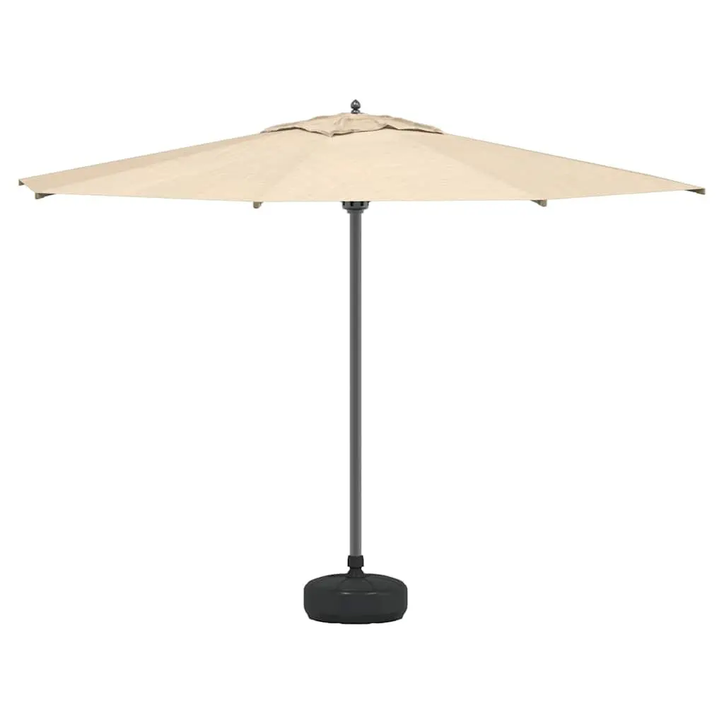 Umbrella Base Black 15L Fillable Water Sand Outdoor Parasol Stand Portable