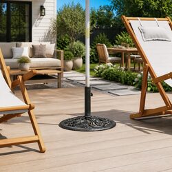 Green Umbrella Base Stand: Strong and Stable for Your Needs