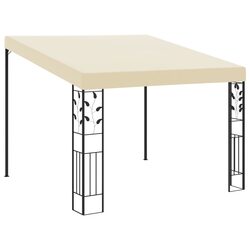 Your New Cream Wall-Mounted Gazebo 3x3x2.5m Awaits