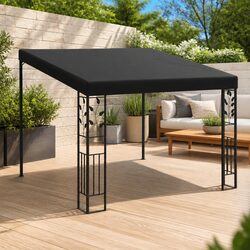 Concise Wall-Mounted Gazebo 3x3x2.5m for Outdoor Use