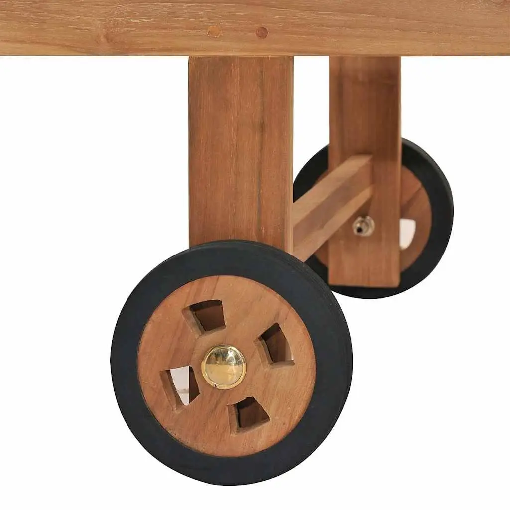 Sun Lounger with Wheels