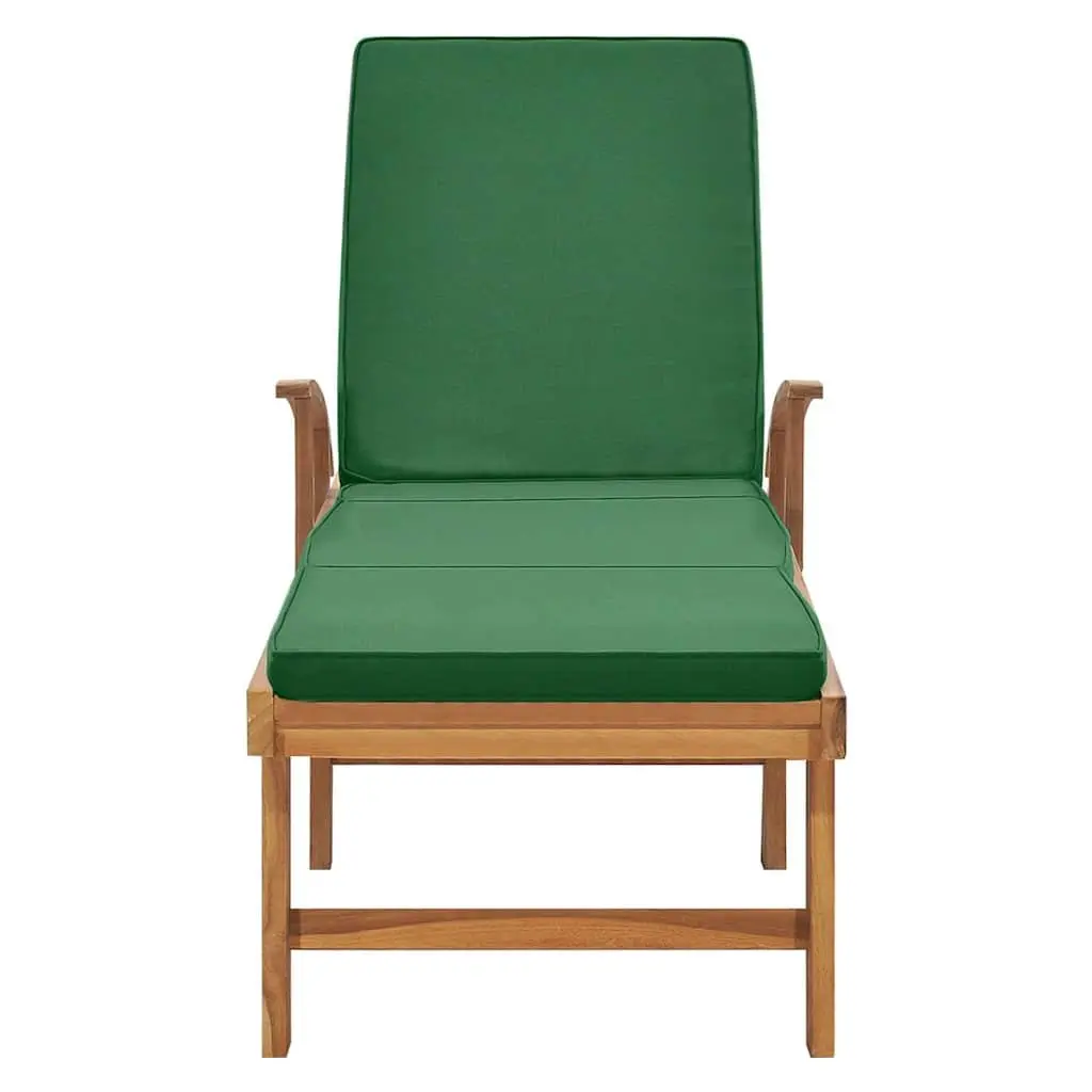 Teak Sun Lounger for Outdoors