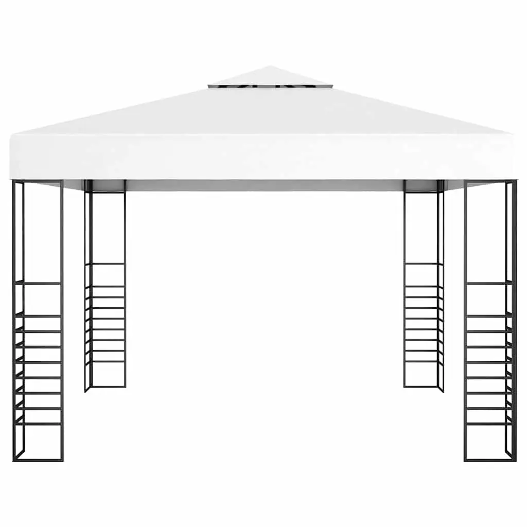 Garden Marquee White 3x3m Outdoor Canopy Gazebo Steel Frame