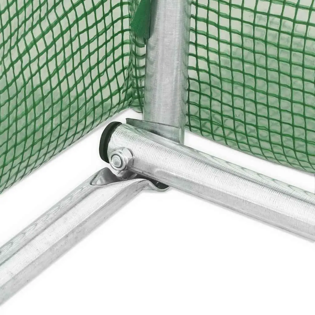 Greenhouse Green 3x2x2m Galvanised Steel Frame PE Mesh Durable Plant Protection