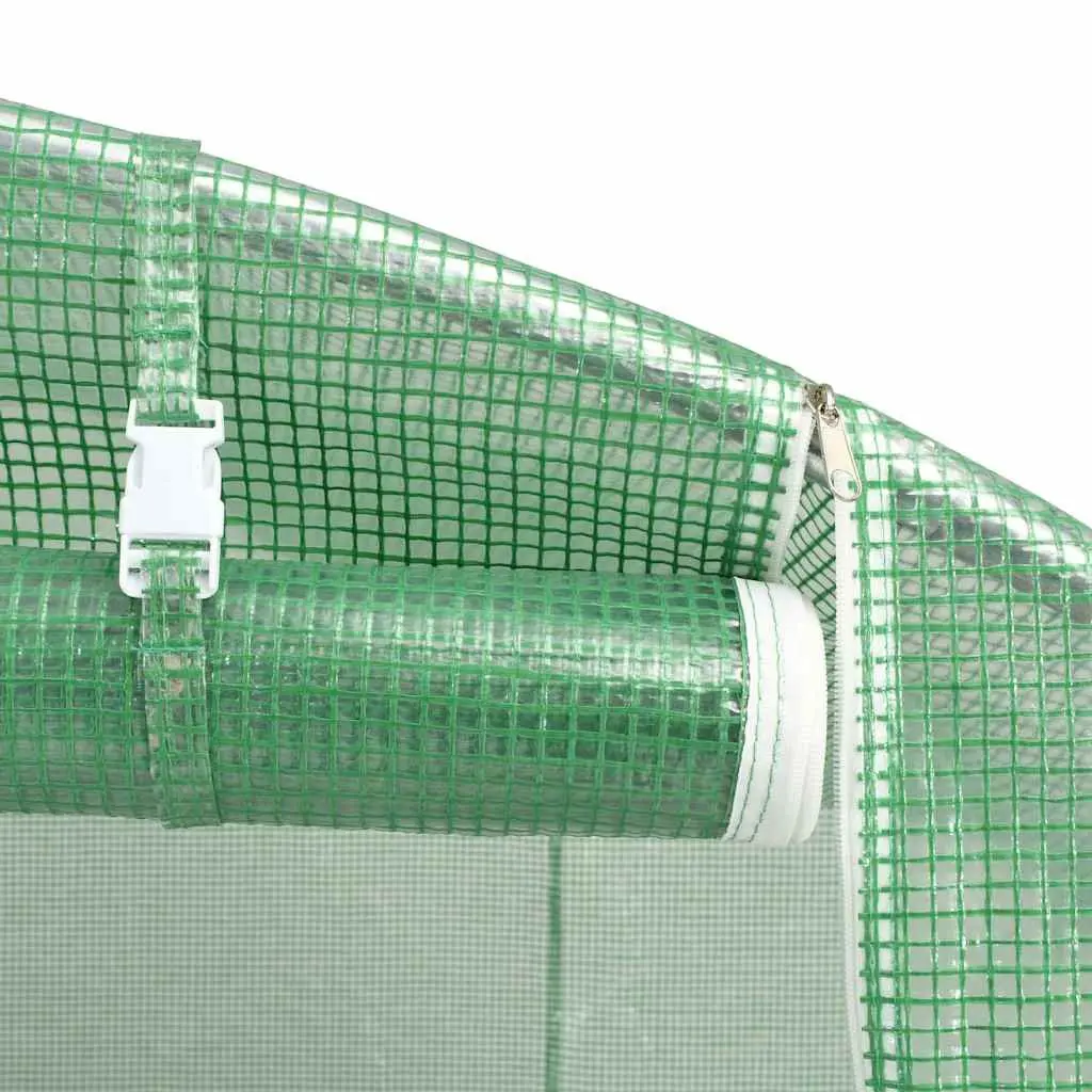 Greenhouse Green 3x2x2m Galvanised Steel Frame PE Mesh Durable Plant Protection
