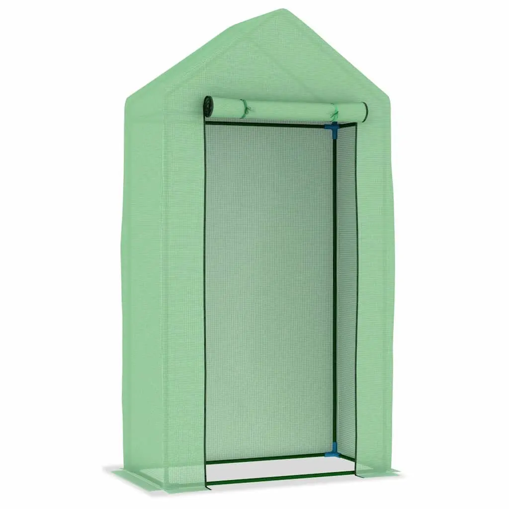 Greenhouse Green 1x0.5x1.9 m Steel Frame Plant House Grow Tent