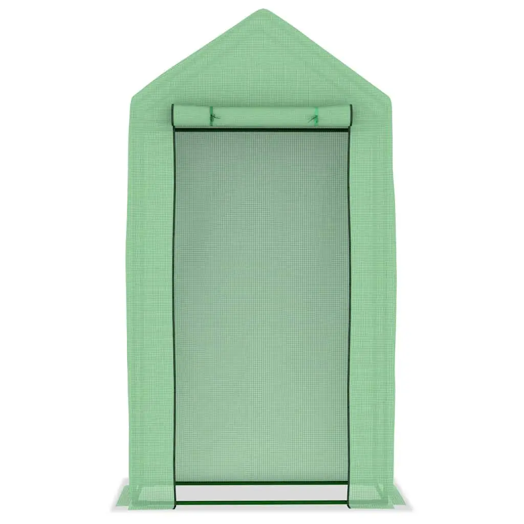 Greenhouse Green 1x0.5x1.9 m Steel Frame Plant House Grow Tent
