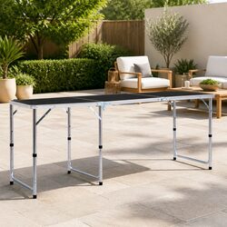 Camping Table with Height Adjustability